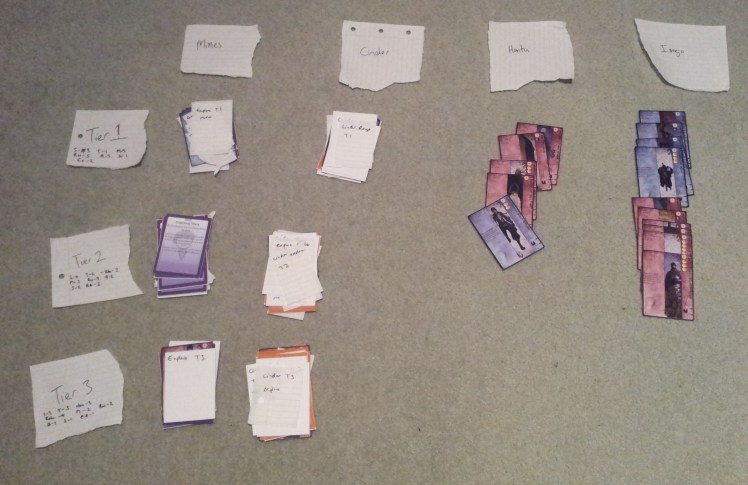 Sorting Cards