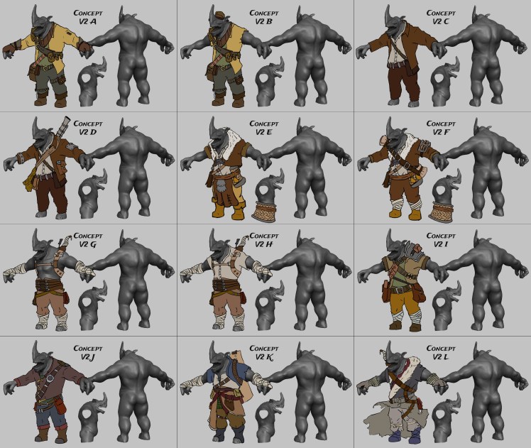 One Horn Concept 46 Concept Spread