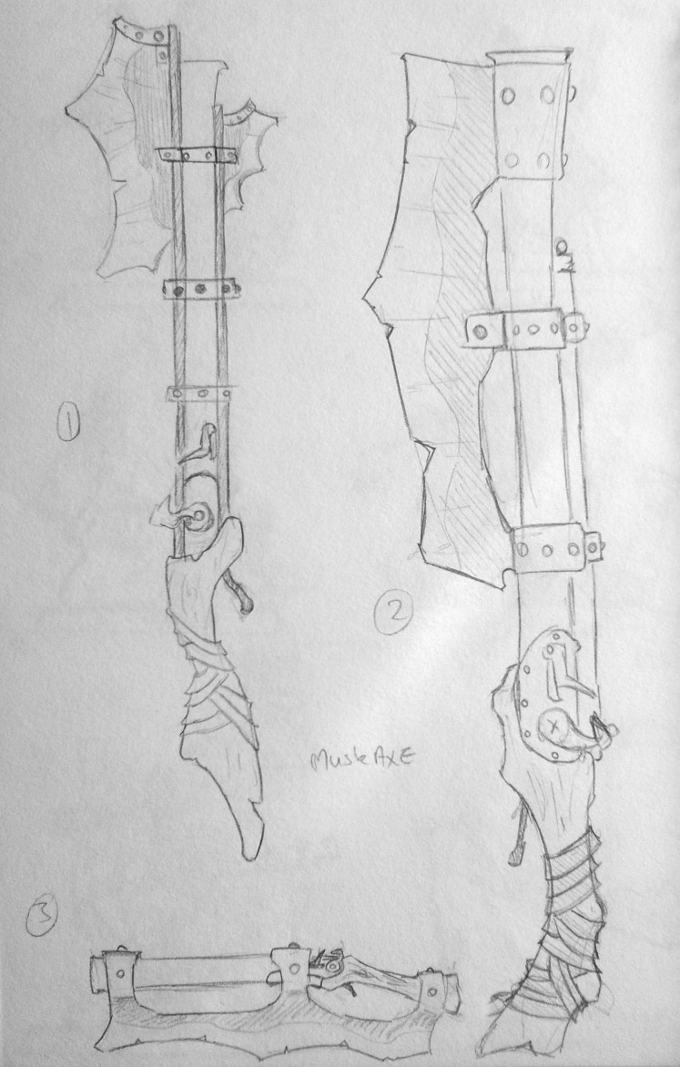 Two Horn Weapon Concept_01